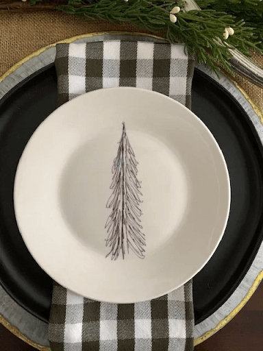 Rustic Winter Tablescape